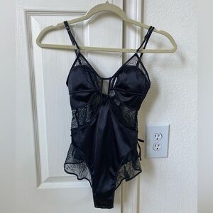 NWOT Remy HONEY BIRDETTE Black Lace Bodysuit Teddy Size XS